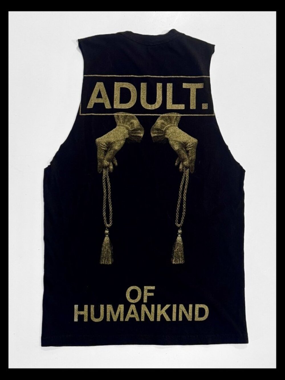 ADULT. Perversions of Humankind merch muscle tank